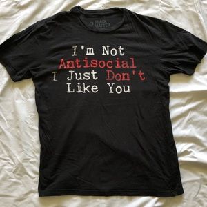 Antisocial Graphic T-Shirt